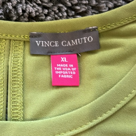 Vince Camuto Vibrant Yellow Tank Top - Picture 2 of 3